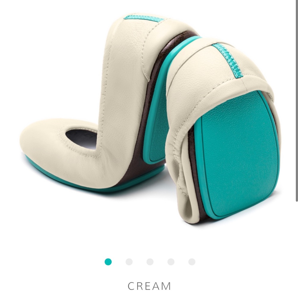 Tieks Flats- Cream